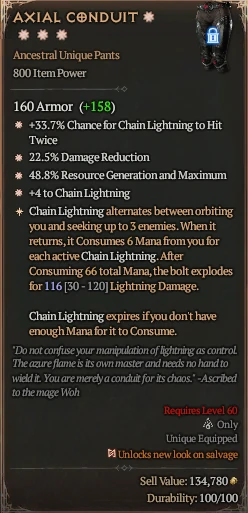 AXIAL CONDUIT ☀☀☀☀